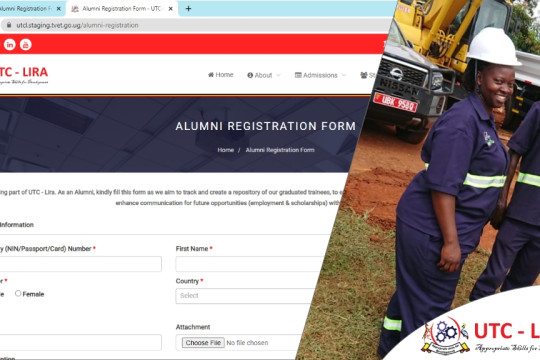 Call for submission of Data as an Alumni of Uganda Technical College - Lira