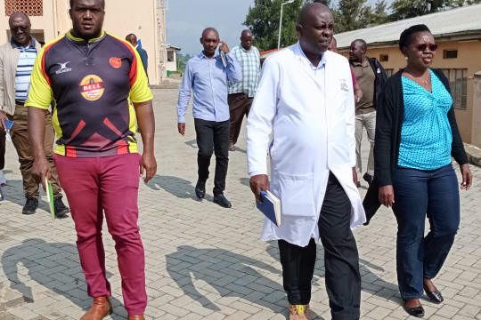 Team from Ministry of Education - Kampala